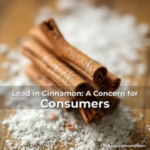 Artistic representation for Lead in Cinnamon: A Concern for Consumers