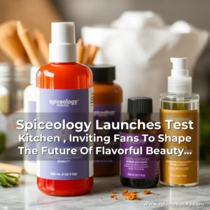 Spiceology Launches Test Kitchen , Inviting Fans To Shape The Future Of Flavorful Beauty Products! 3 Artistic representation for Spiceology Launches Test Kitchen , Inviting Fans To Shape The Future Of Flavorful Beauty Products!