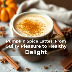 Artistic representation for Pumpkin Spice Lattes: From Guilty Pleasure to Healthy Delight