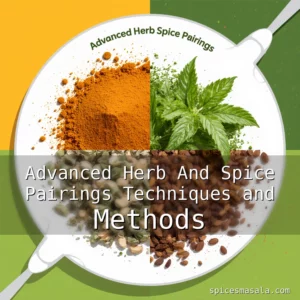 Artistic representation for Advanced Herb And Spice Pairings Techniques and Methods