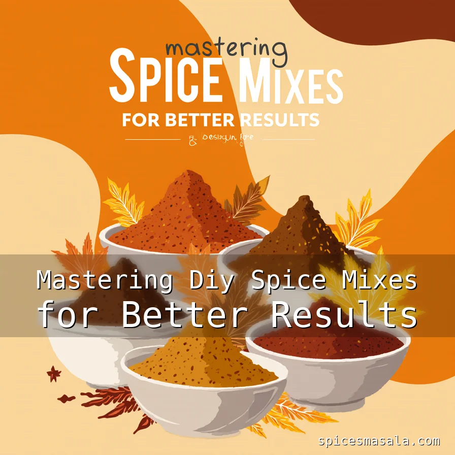 Artistic representation for Mastering Diy Spice Mixes for Better Results