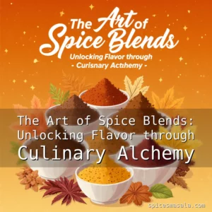 Artistic representation for The Art of Spice Blends: Unlocking Flavor through Culinary Alchemy