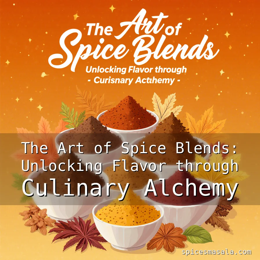 Artistic representation for The Art of Spice Blends: Unlocking Flavor through Culinary Alchemy
