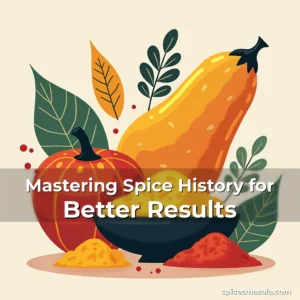Artistic representation for Mastering Spice History for Better Results