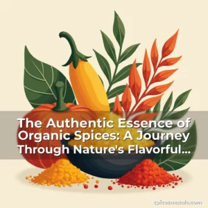 Artistic representation for The Authentic Essence of Organic Spices: A Journey Through Nature's Flavorful Treasures