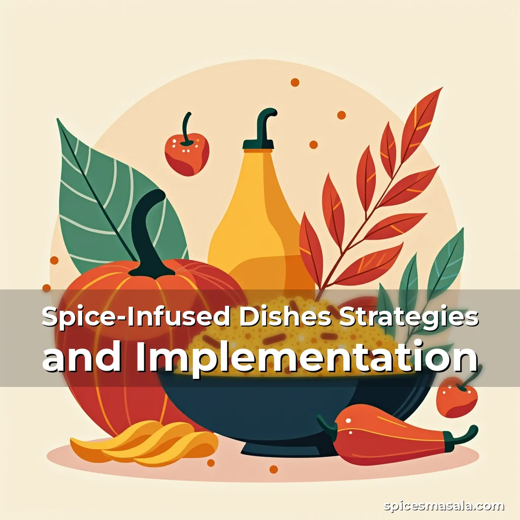 Artistic representation for Spice-Infused Dishes Strategies and Implementation