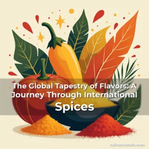 The Global Tapestry of Flavors: A Journey Through International Spices 3 Artistic representation for The Global Tapestry of Flavors: A Journey Through International Spices