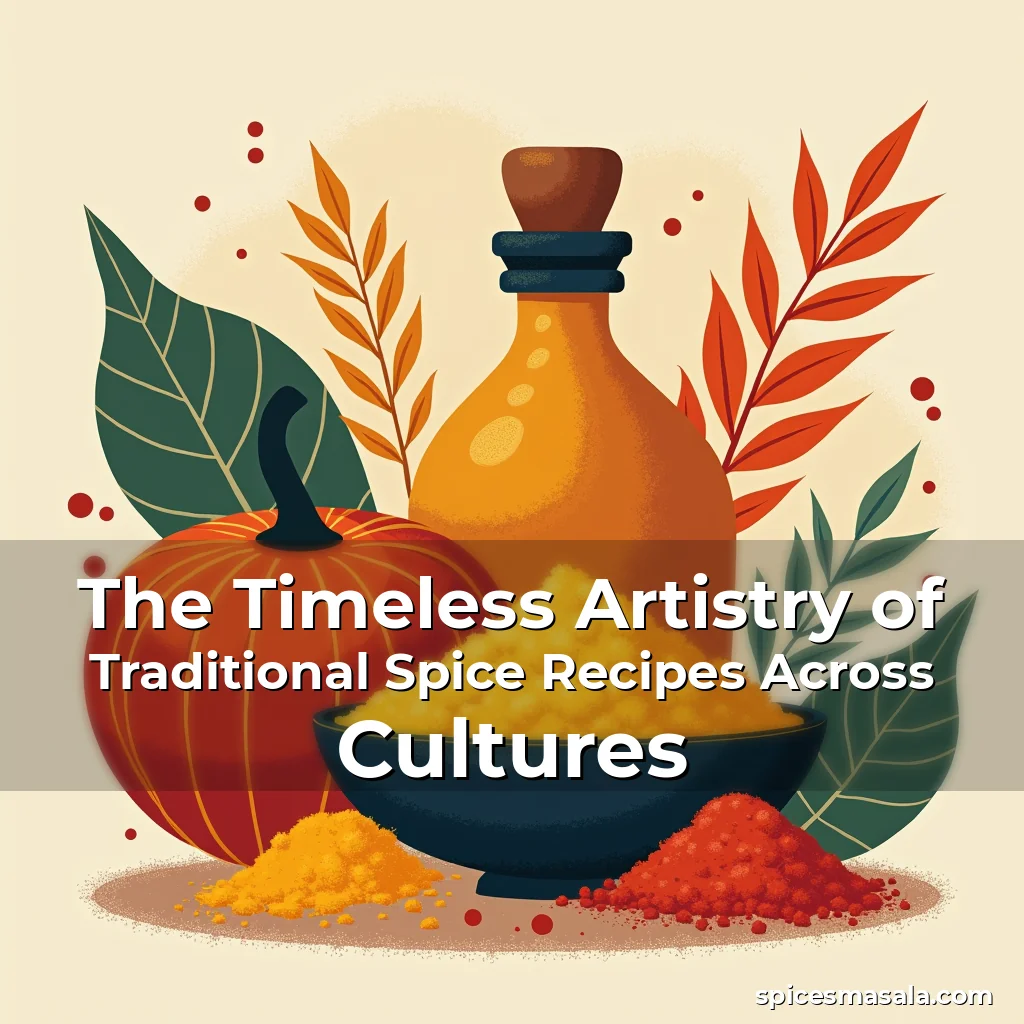 Artistic representation for The Timeless Artistry of Traditional Spice Recipes Across Cultures